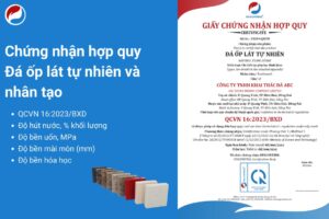 Dv chứng nhận hợp quy đá ốp lát tự nhiên nhân tạo