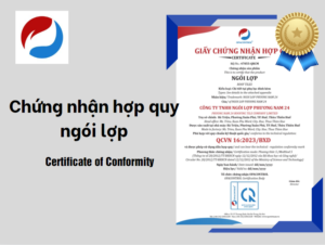Chứng nhận hợp quy ngói lợp