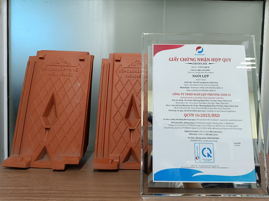 Chứng nhận hợp quy ngói lợp tại OPACONTROL