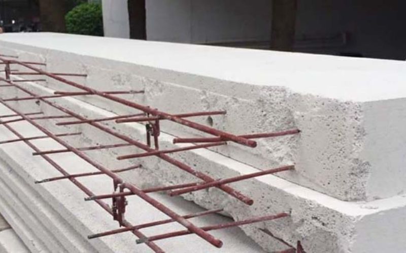 Hình ảnh bê tông khí chưng áp sử dụng trong xây dựng