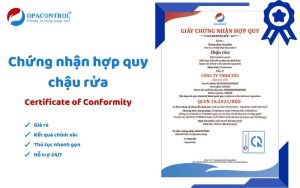 Chứng nhận hợp quy Chậu rửa - Thiết bị vệ sinh theo QCVN