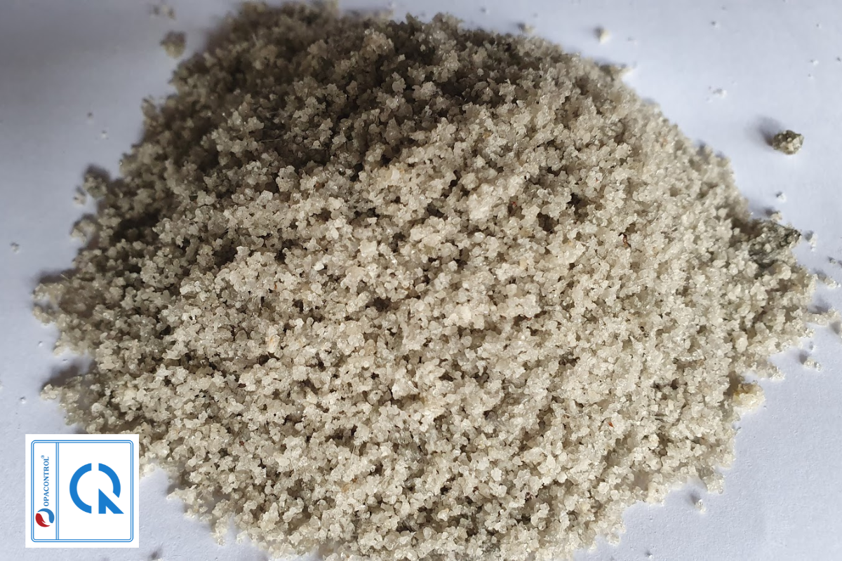 Mẫu xỉ hạt lò cao thực hiện chứng nhận hợp quy