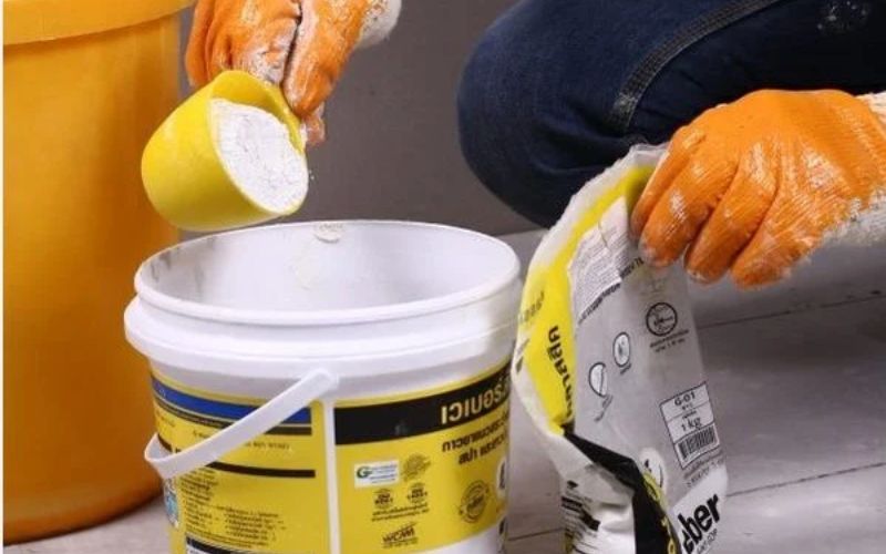 Keo dán gạch để ốp lát