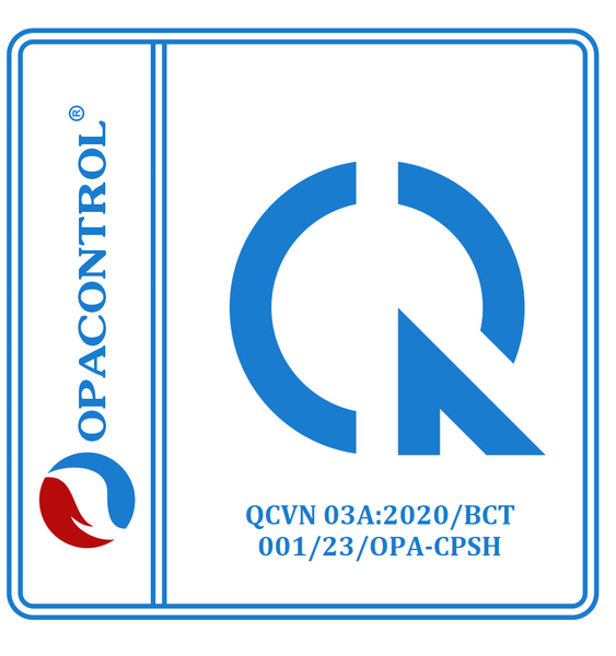 Mẫu dấu hợp quy NAOH theo QCVN 03A:2020/BCT của Opacontrol