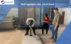 Thử nghiệm cửa tại Opacontrol