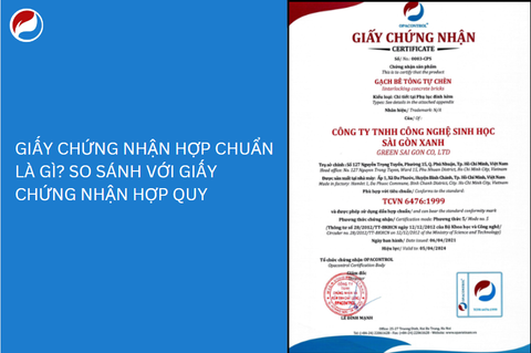 Giấy chứng nhận hợp chuẩn là gì? Quy trình cấp giấy chứng nhận hợp chuẩn từ a tới z