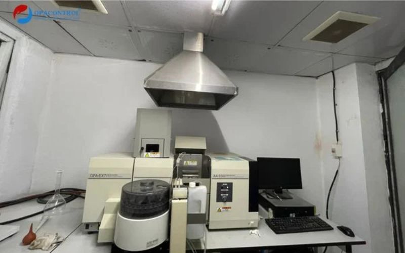 Máy quang phổ AAS để xác định hàm lượng chì trong sơn