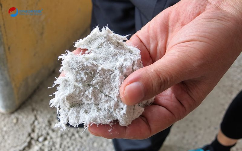 Lấy mẫu thử thực hiện chứng nhận hợp chuẩn amiăng crizôtin