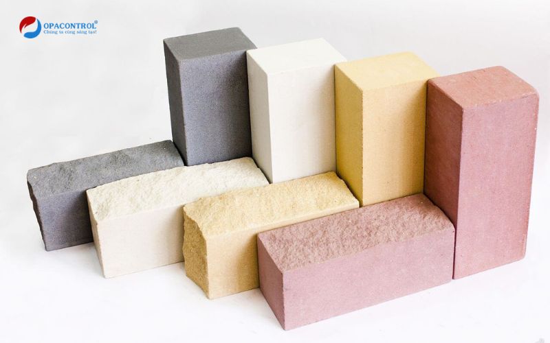 Mẫu gạch canxi silicat