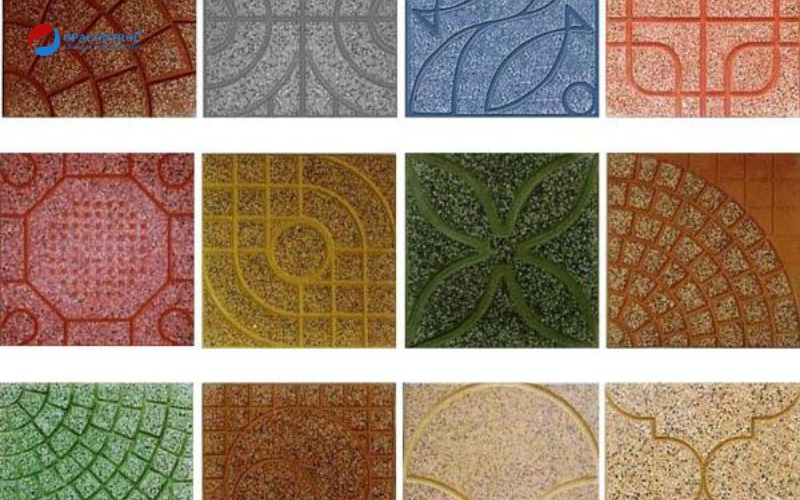 Một số mẫu gạch Terrazzo ngoại thất