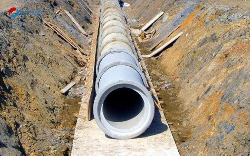 Ống cống bê tông cốt thép thoát nước trong công trình thoát nước