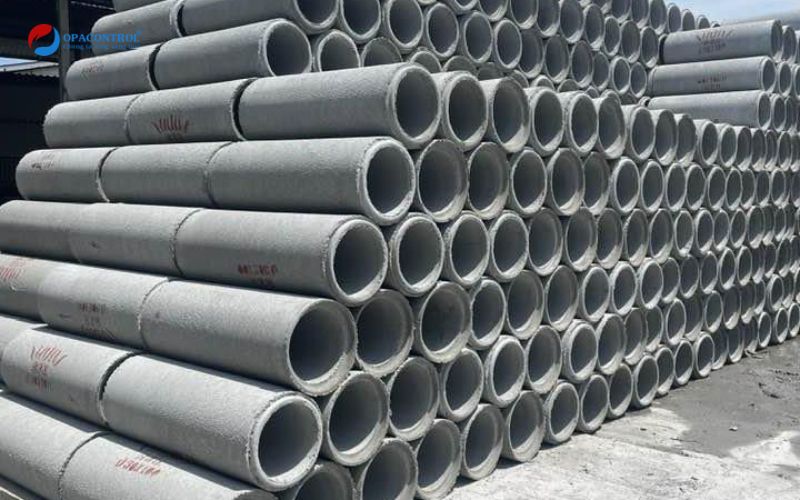 Lô ống cống bê tông cốt thép thoát nước của khách hàng
