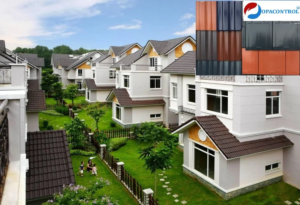 Ngói gốm tráng men được ứng dụng nhiều trong các công trình cao cấp
