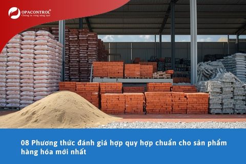 08 Phương thức đánh giá hợp quy hợp chuẩn cho sản phẩm hàng hóa mới nhất