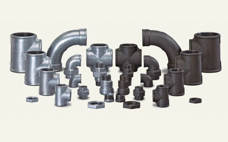 Các loại phụ tùng bằng gang dẻo 