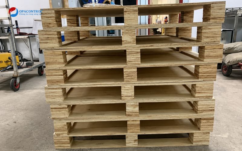 Mẫu thử nghiệm pallet gỗ