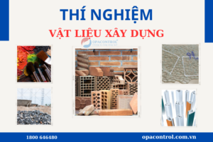 thí nghiệm vật liệu xây dựng