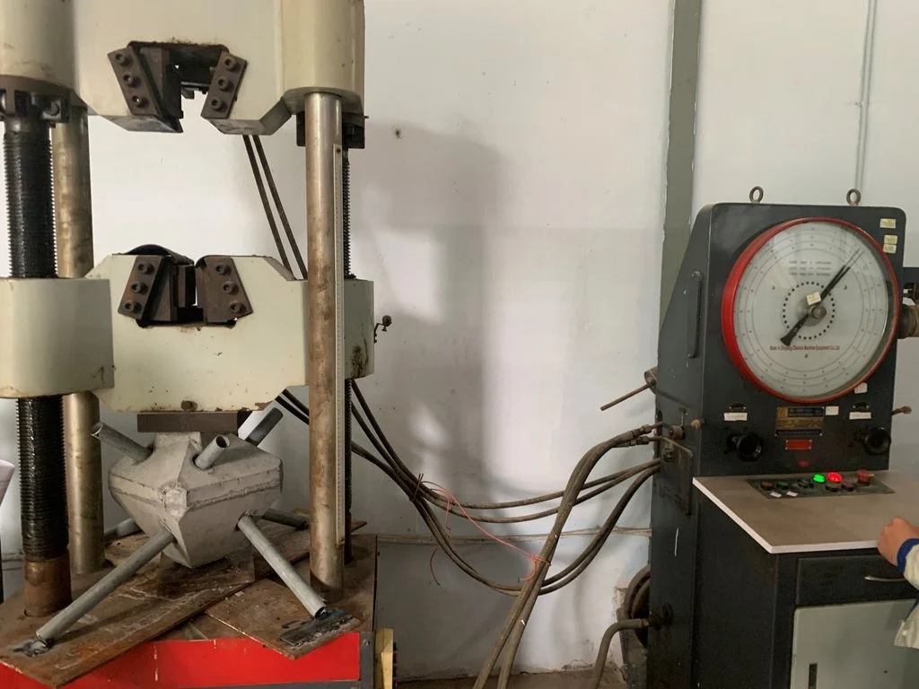 Thử nén móng kim cương có bố trí kèm hệ cọc
