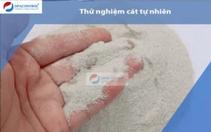 thử nghiệm cát tự nhiên