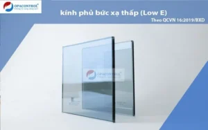 Thử nghiệm Kính phủ bức xạ thấp (Low E) theo QCVN 16:2023/BXD