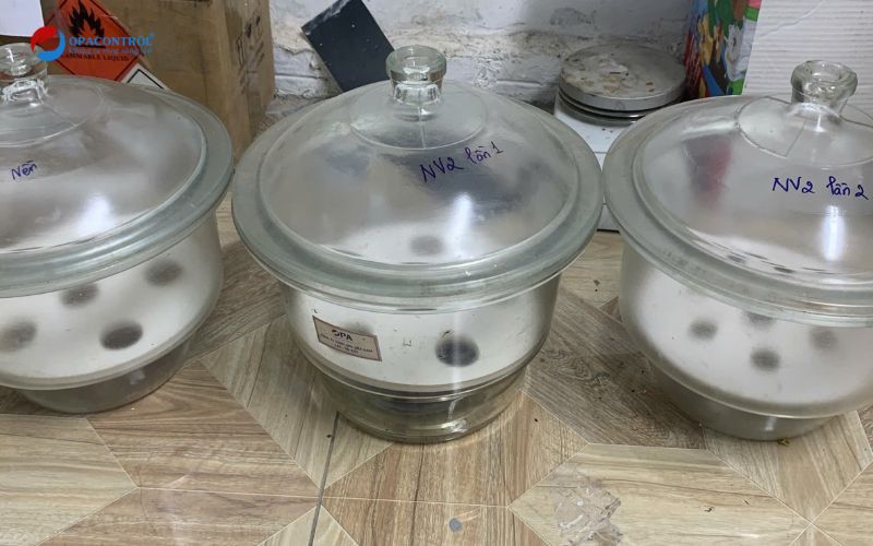 Thiết bị thử hàm lượng formaldehyde theo phương pháp bình hút ẩm tại OPACONTROL