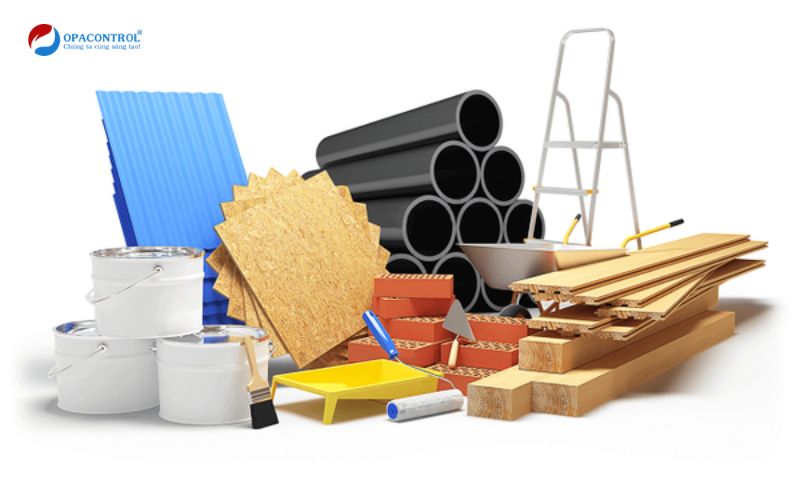 Các vật liệu xây dựng đầu vào cần thí nghiệm