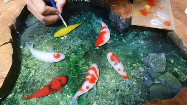 Tranh 3d Epoxy resin