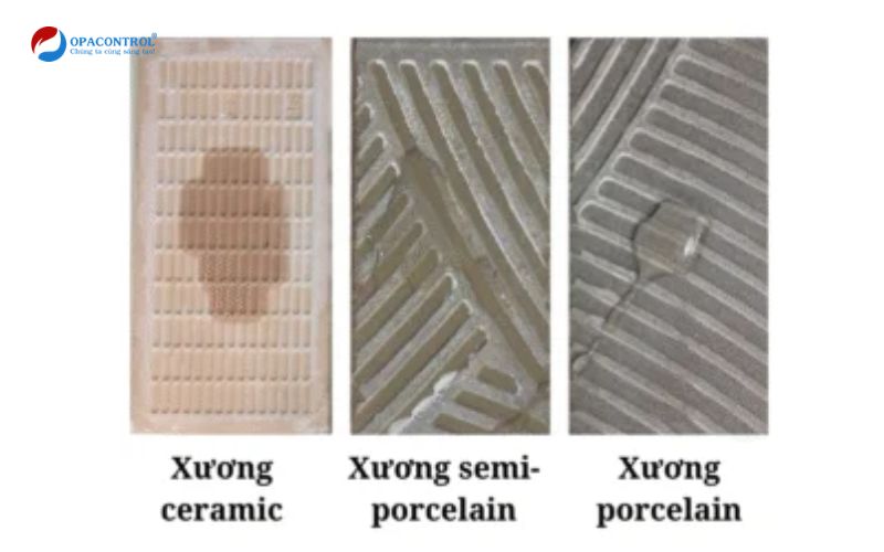 Phân loại gạch dựa theo giá trị độ hút nước (Eb)