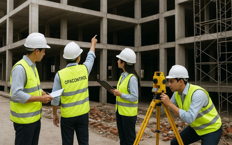 Thực hiện kiểm định công trình để làm báo cáo kiểm định công trình