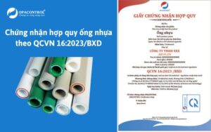 Dịch vụ chứng nhận hợp quy ống nhựa tại OPACONTROL