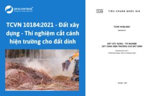 TCVN 10184:2021 - Đất xây dựng - Thí nghiệm cắt cánh hiện trường cho đất dính