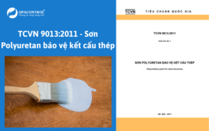 TCVN 9013:2011 - Sơn Polyuretan bảo vệ kết cấu thép