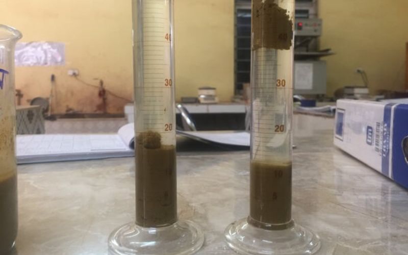 Thử nghiệm cơ lý dung dịch Bentonite Polymer 