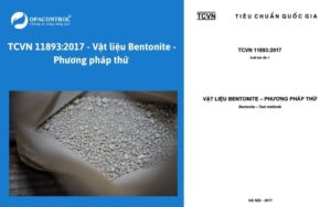 TCVN 11893:2017 - Vật liệu Bentonite - Phương pháp thử