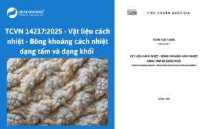 TCVN 14217:2025 - Vật liệu cách nhiệt - Bông khoáng cách nhiệt dạng tấm và dạng khối
