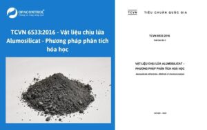 TCVN 6533:2016 - Vật liệu chịu lửa Alumosilicat - Phương pháp phân tích hóa học