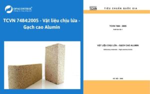 TCVN 7484:2005 - Vật liệu chịu lửa - Gạch cao Alumin
