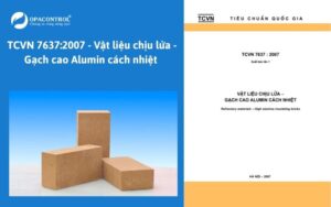 TCVN 7637:2007 - Vật liệu chịu lửa - Gạch cao Alumin cách nhiệt