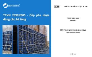 TCVN 7690:2005 - Cốp pha nhựa dùng cho bê tông