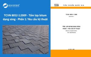 TCVN 8052-1:2009 - Tấm lợp bitum dạng sóng - Phần 1: Yêu cầu kỹ thuật