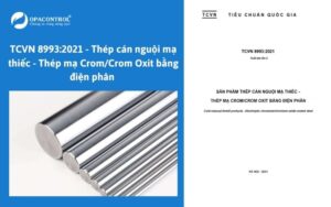 TCVN 8993:2021 - Thép cán nguội mạ thiếc - Thép mạ Crom/Crom Oxit bằng điện phân