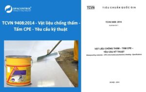 TCVN 9408:2014 - Vật liệu chống thấm - Tấm CPE - Yêu cầu kỹ thuật