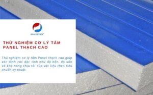 Thử nghiệm cơ lý tấm panel thạch cao