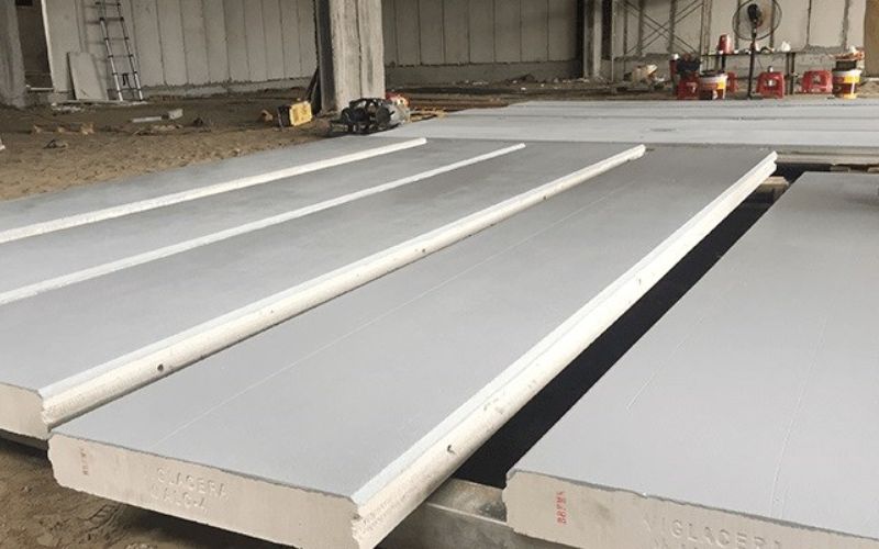 Tấm tường bê tông khí chưng áp chống nóng