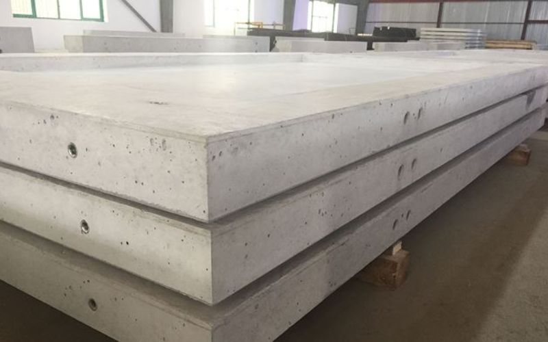 Thời gian thực hiện thử nghiệm cơ lý tấm tường rỗng bê tông đúc sẵn 