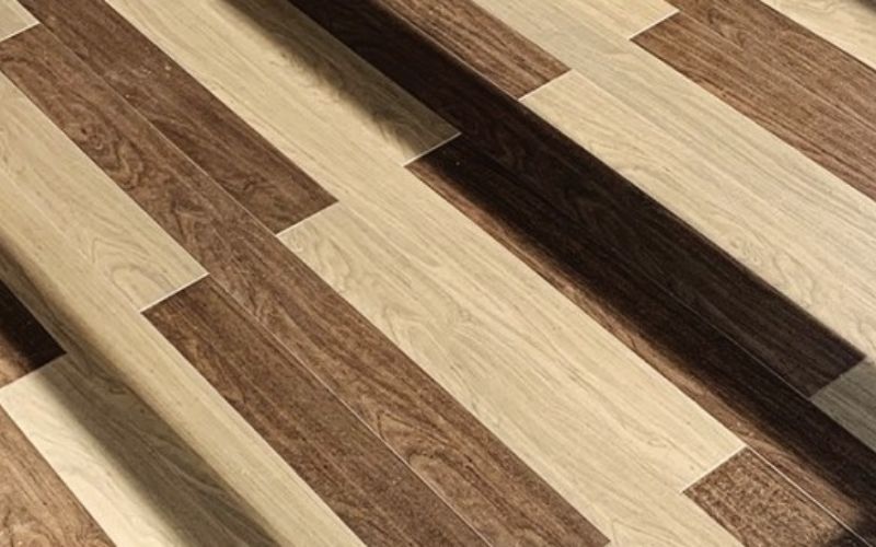 Ván sàn từ nhựa tái chế được sử dụng lát sàn nhà