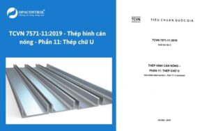 TCVN 7571-11:2019 - Thép hình cán nóng - Phần 11: Thép chữ U