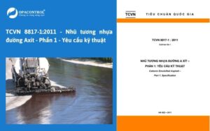 TCVN 8817-1:2011 - Nhũ tương nhựa đường Axit - Phần 1 - Yêu cầu kỹ thuật