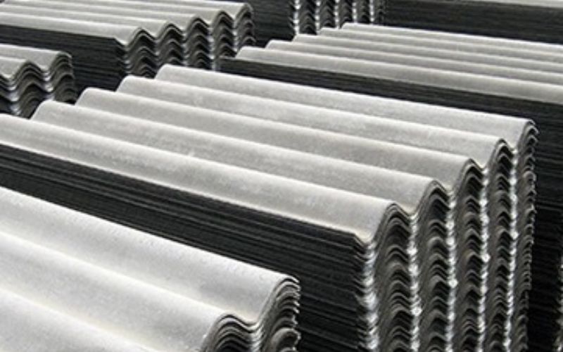 Hình ảnh tấm sóng Amiăng xi măng