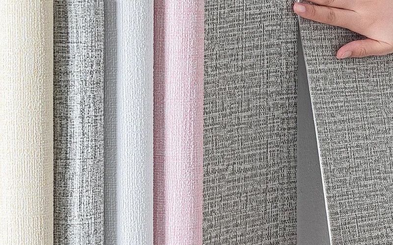 Một số mẫu vật liệu dán tường cần thử nghiệm cơ lý 